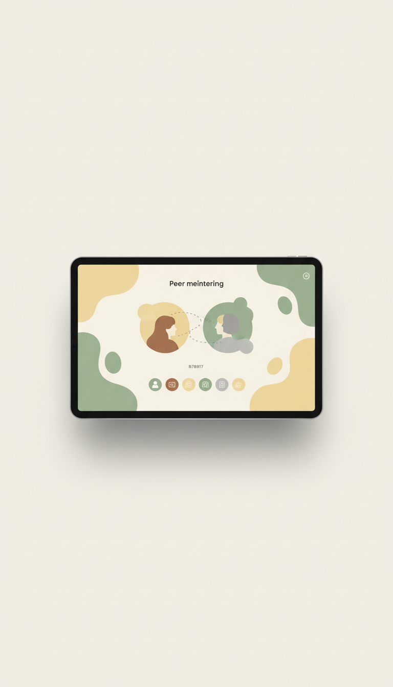 Peer Mentoring Feature with Live Messaging